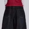 Gekreukte indigo XL Colossus Jeans