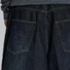 Gekreukte indigo XL Colossus Jeans