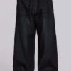 Gekreukte indigo XL Colossus Jeans