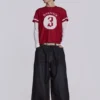 Gekreukte indigo XL Colossus Jeans