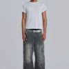 Gestreepte Mist T-shirt