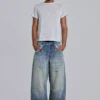 Gestreepte Mist T-shirt