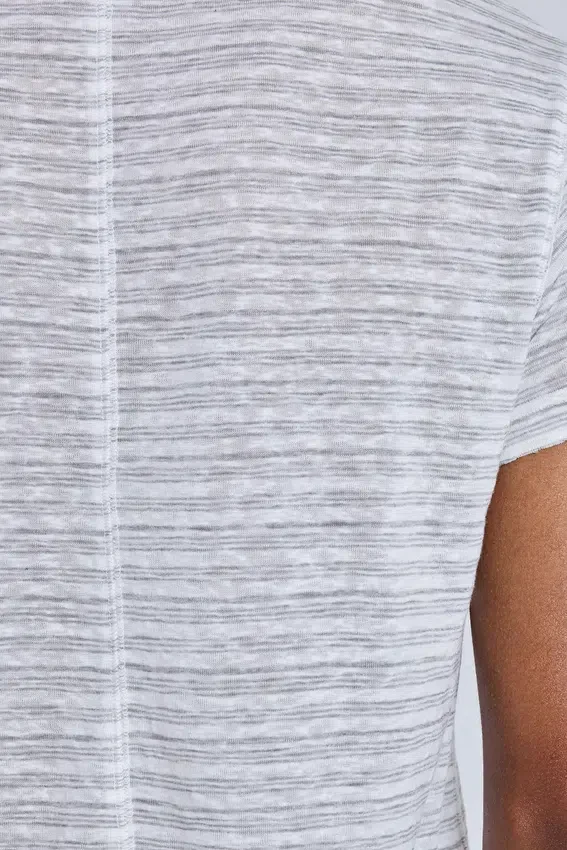 Gestreepte Mist T-shirt