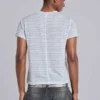 Gestreepte Mist T-shirt
