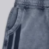 Gewassen grijze Sporty Stripe Monster Joggershort