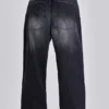 Gewassen zwarte Colossus Jeans