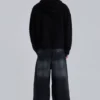 Gewassen zwarte Colossus Jeans