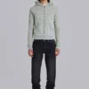 Gewassen zwarte 'Drain'-Jeans