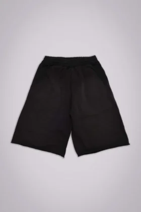 Gewassen zwarte Monster Joggers baggy shorts