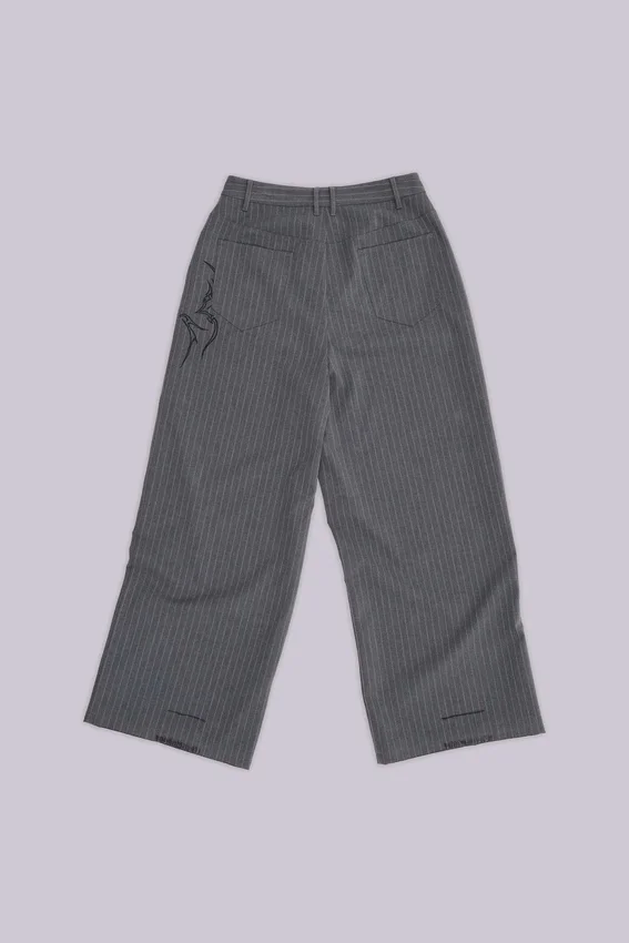 Goliath-pakbroek met tattoo-pinstripe