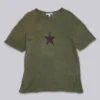 Green Star Sun Faded T-shirt