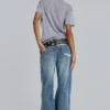 Grijs gemêleerd Haze Henley-T-shirt