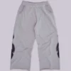 Grijs gemêleerde baggy Monster Joggers met gotische print