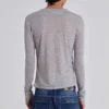 Grijs gemêleerde Haze Henley-top