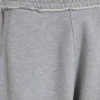 Grijs gemêleerde Monster Joggers met omgeslagen pijpen