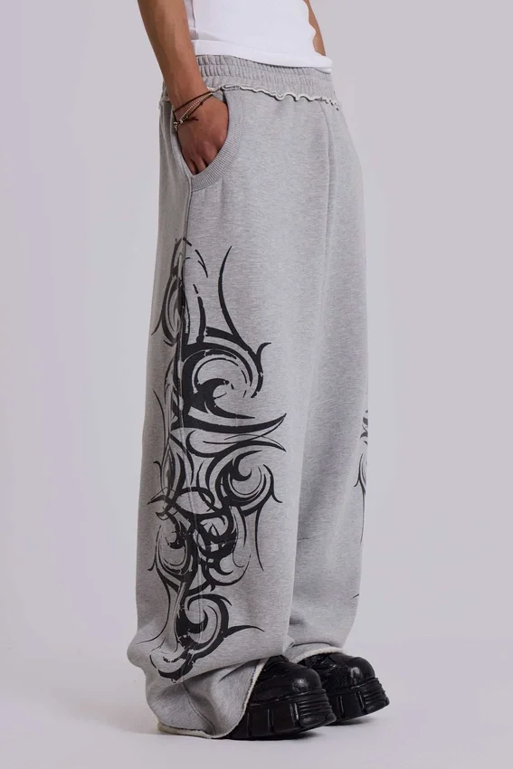 Grijze baggy Blade-joggingbroek