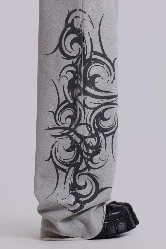Grijze baggy Blade-joggingbroek