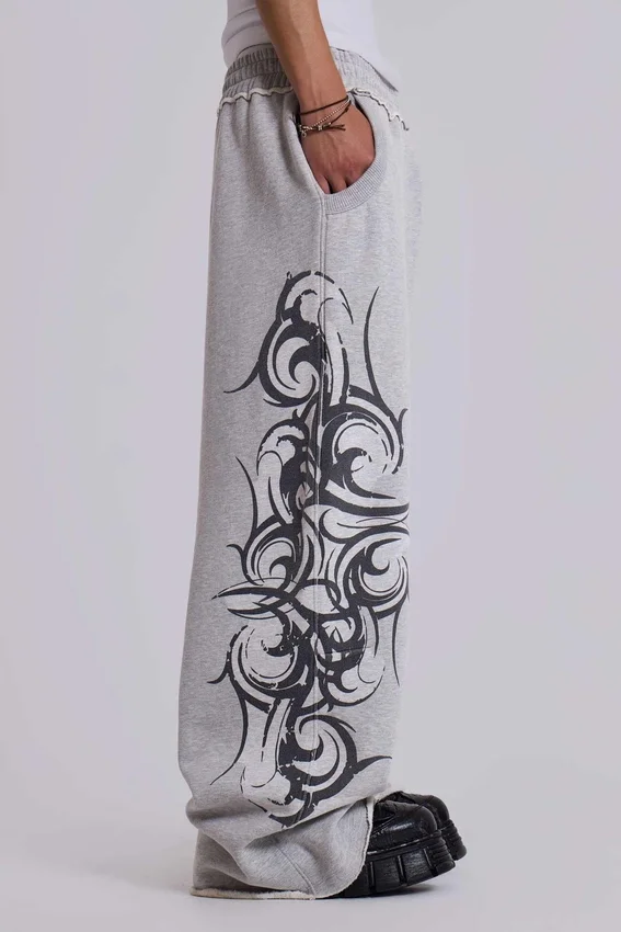 Grijze baggy Blade-joggingbroek