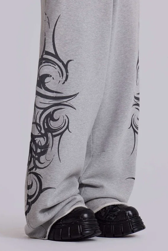 Grijze baggy Blade-joggingbroek