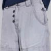 Grijze Decoy-cargobroek met gewassen look