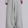 Grijze gemêleerde baggy Monster Joggers