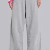 Grijze gemêleerde baggy Monster Joggers