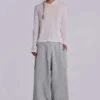 Grijze gemêleerde baggy Monster Joggers