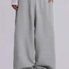 Grijze gemêleerde baggy Monster Joggers