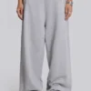 Grijze gemêleerde baggy Monster Joggers