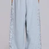 Grijze gemêleerde Hardcore Jewel Monster Joggers