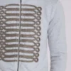 Grijze gemêleerde Military Monster Hoodie