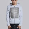 Grijze gemêleerde Military Monster Hoodie