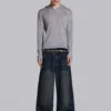 Middenblauwe Slub Colossus Jeans
