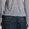 Grijze gemêleerde Mist-hoodie
