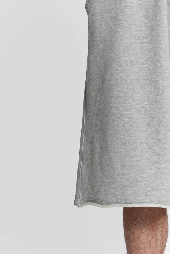 Grijze gemêleerde Monster Jogger baggy shorts