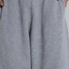 Grijze gemêleerde Waffle Monster Joggers