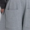 Grijze gemêleerde Waffle Monster Joggers
