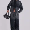 Grijze sportieve, baggy Monster Hoodie