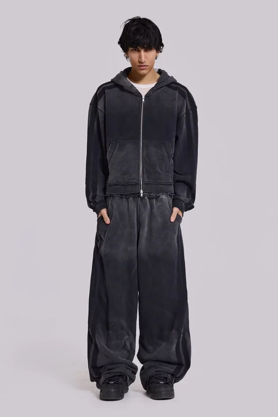 Grijze sportieve, baggy Monster Joggers