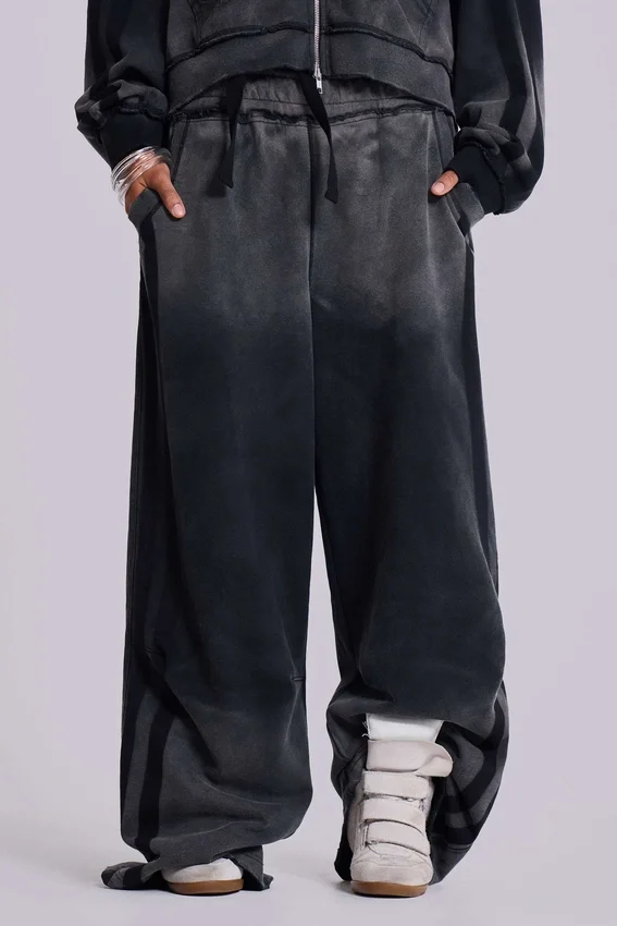 Grijze sportieve, baggy Monster Joggers