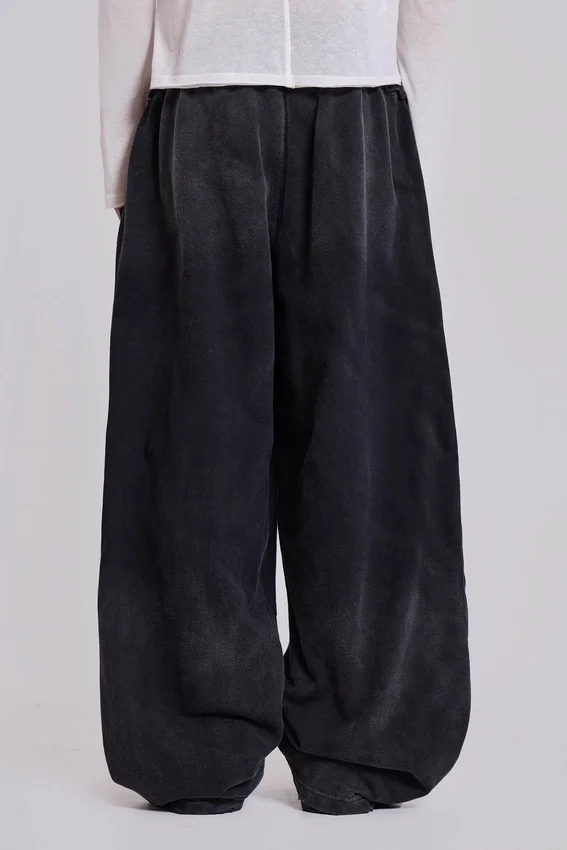 Grijze sportieve, baggy Monster Joggers