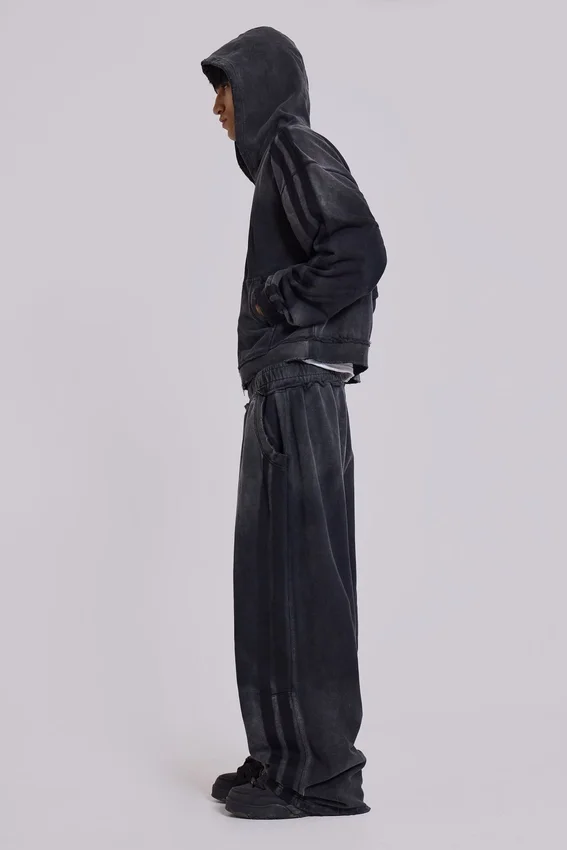 Grijze sportieve, baggy Monster Joggers