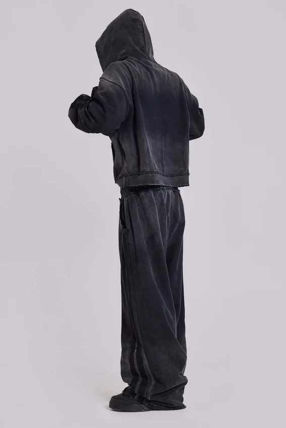 Grijze sportieve, baggy Monster Joggers