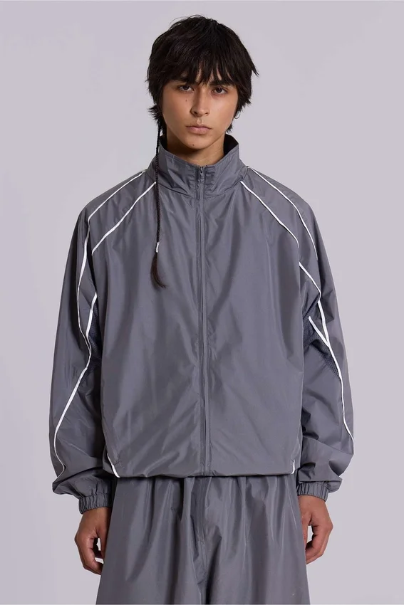 Grijze Vapor trainingsjas Tops
