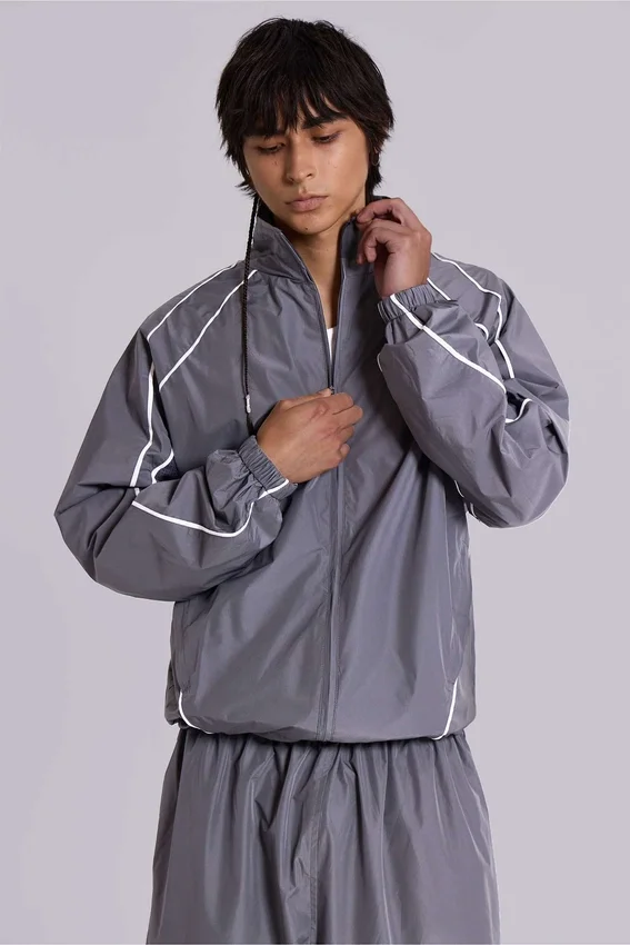 Grijze Vapor trainingsjas Tops