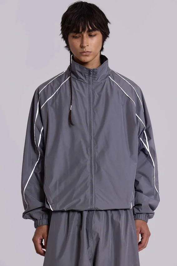 Grijze Vapor trainingsjas Tops