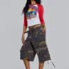 Guerilla Camo baggy short