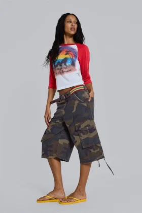 Guerilla Camo baggy short