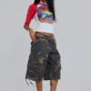 Guerilla Camo baggy short