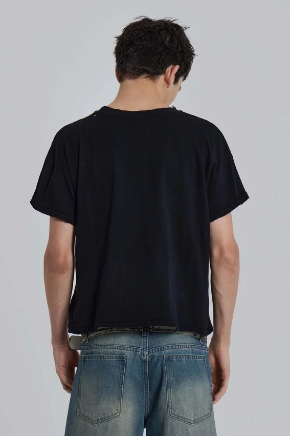 Gun Girl kort T-shirt